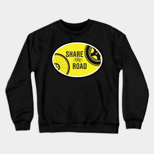 Share the Road - Bikes Crewneck Sweatshirt